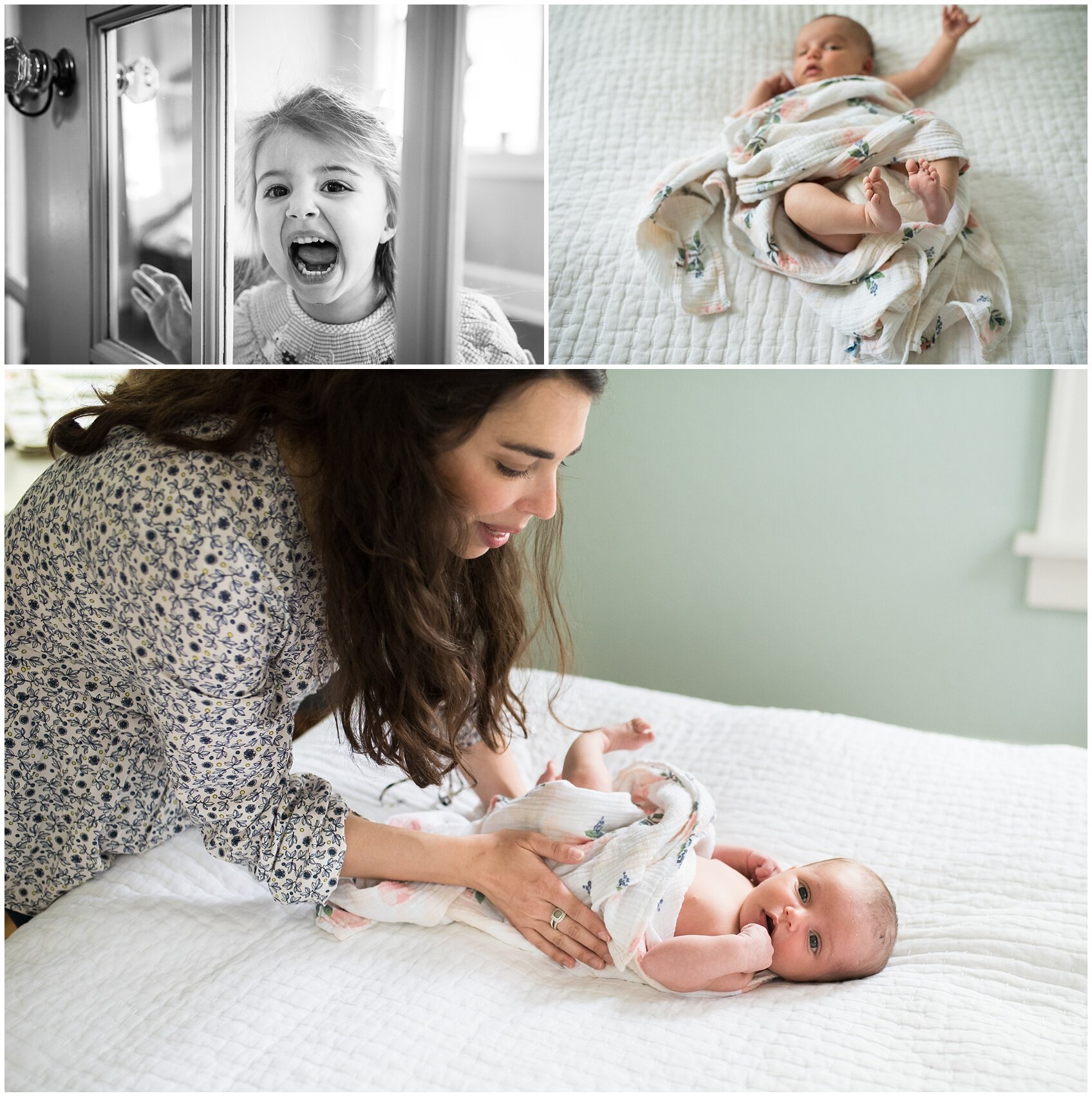 fort worth, texas lifestyle newborn session at home
