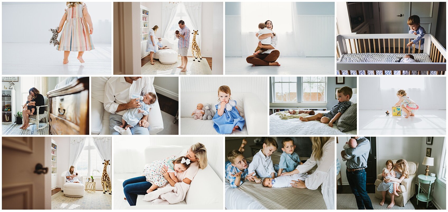 Fort Worth Texas lifestyle newborn and baby photography sessions