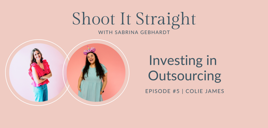 creative entrepreneurs investing in outsourcing a conversation between sabrina gebhardt and colie james