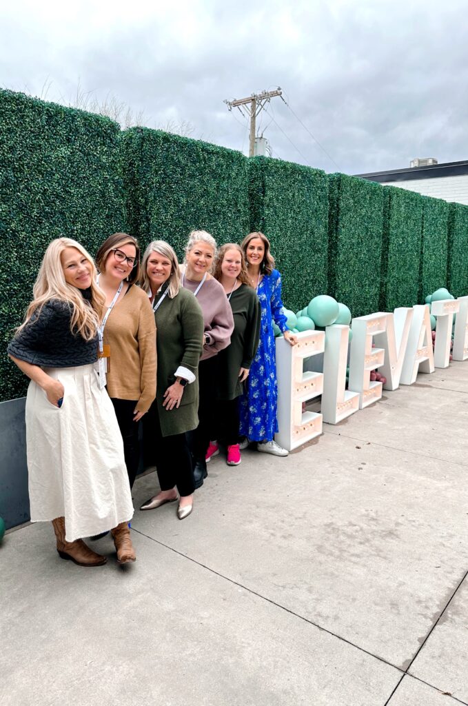 group of women at elevate summit in nashville 2023