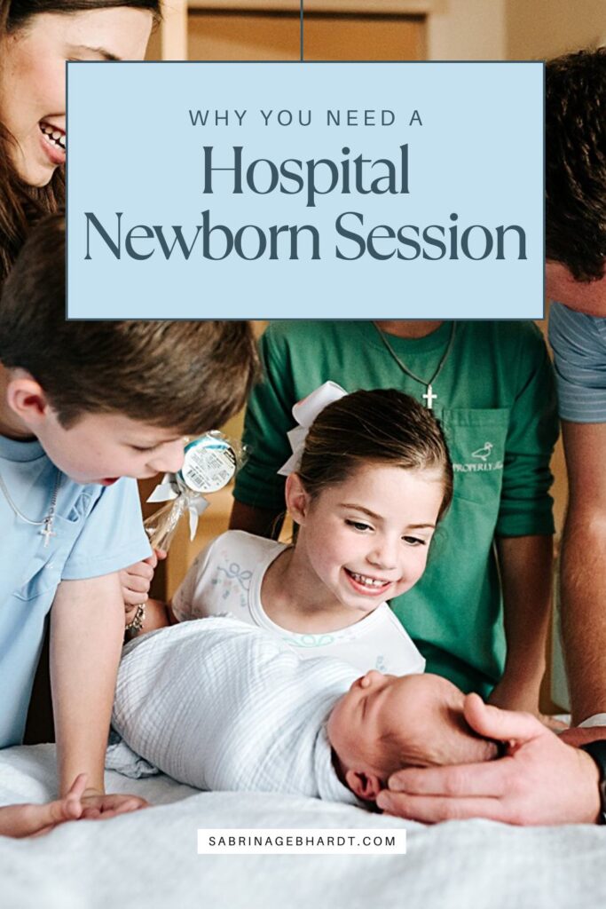 why you need a hospital newborn session in fort worth texas