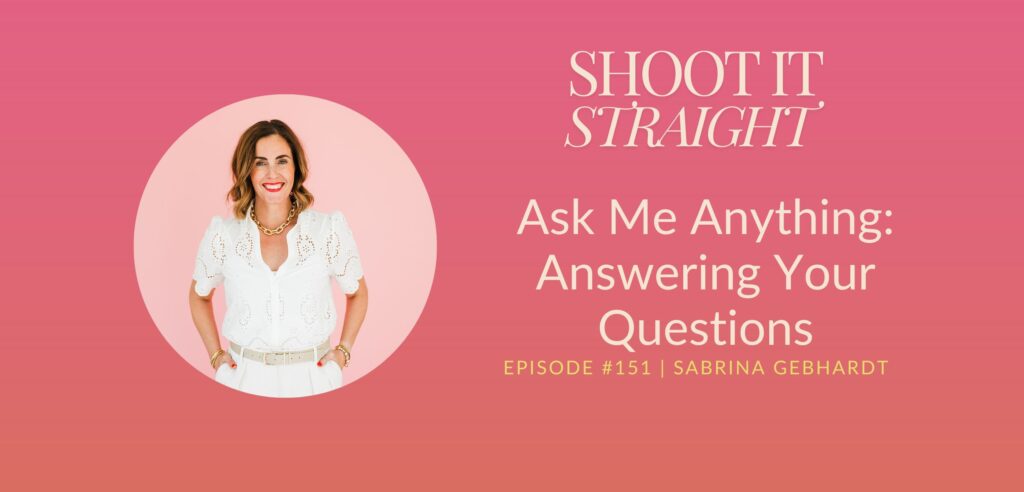 151: Ask Me Anything: Answering YOUR Questions 1 151 header