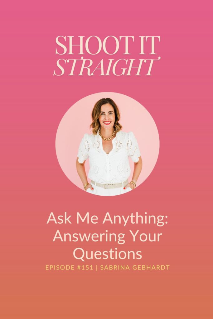 151: Ask Me Anything: Answering YOUR Questions 2 151 pin